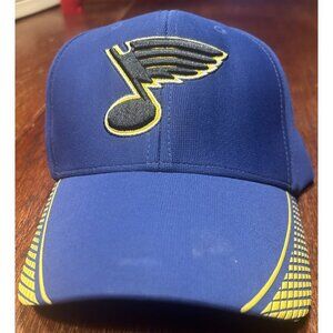 St. Louis Blues '47 Trawler Clean Up Trucker Snapback Hat - Blue/Gold